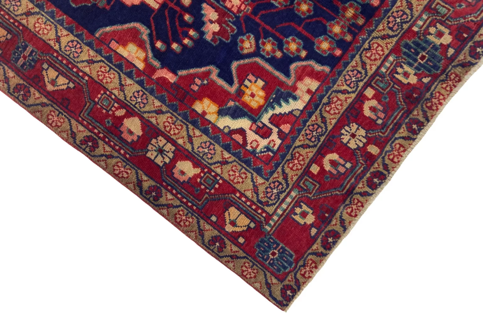 Perserteppich Hamadan 228 x 130 cm Wolle handgeknüpft