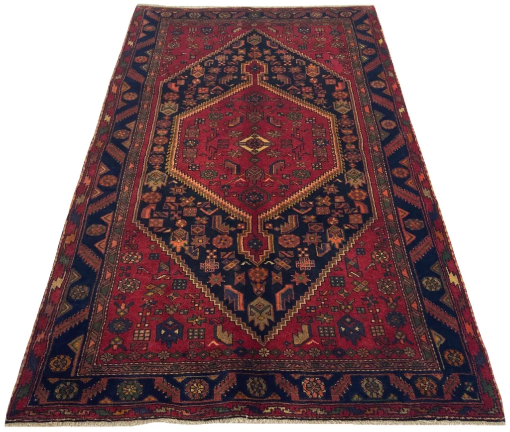 hamadan-teppich-228-x-136-cm-ca-100000-350000-knoten-m-1-1 Perserteppich Hamadan 228 x 136 cm Wolle handgeknüpft