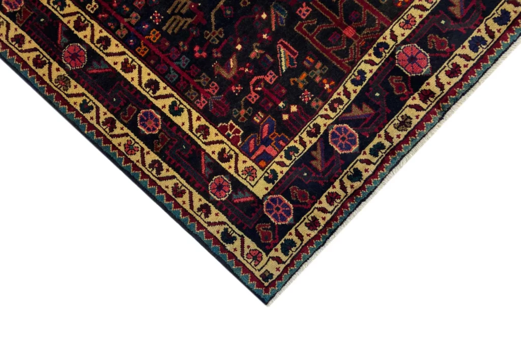Perserteppich Hamadan 230 x 133 cm Wolle handgeknüpft