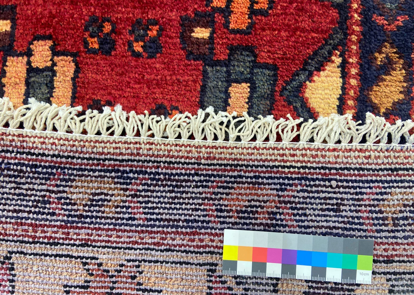 Perserteppich Hamadan 228 x 138 cm Wolle handgeknüpft