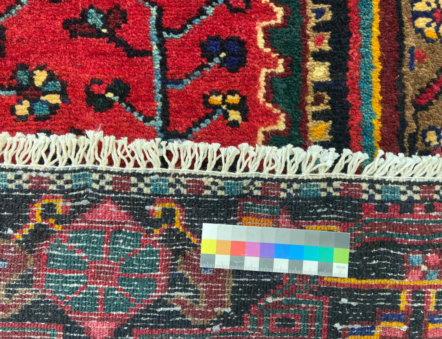Perserteppich Hamadan 237 x 126 cm Wolle handgeknüpft