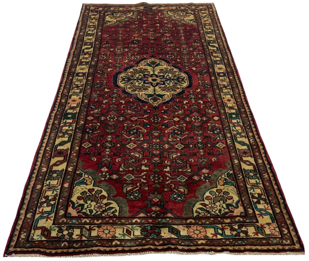 Perserteppich Hamadan 240 x 127 cm Wolle handgeknüpft