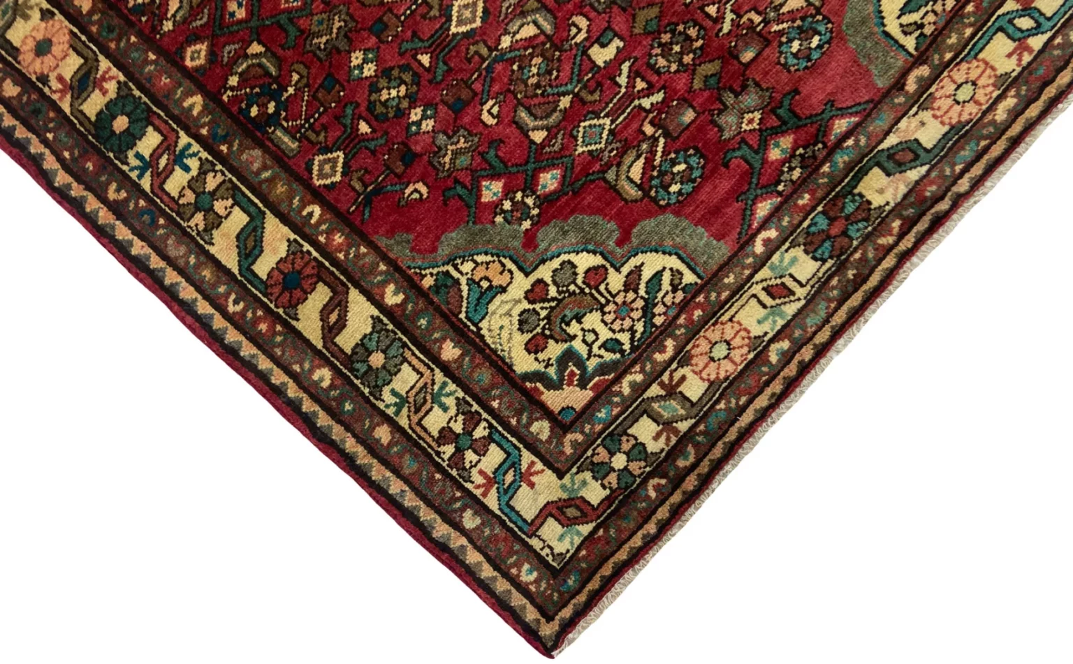 Perserteppich Hamadan 240 x 127 cm Wolle handgeknüpft