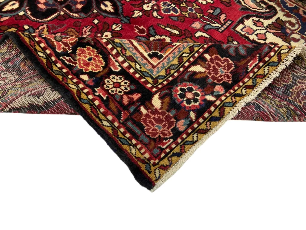 hamadan-teppich-240-x-147-cm-knotendichte-100000-350000-knoten-m-1-3 Perserteppich Hamadan 240 x 147 cm Wolle handgeknüpft