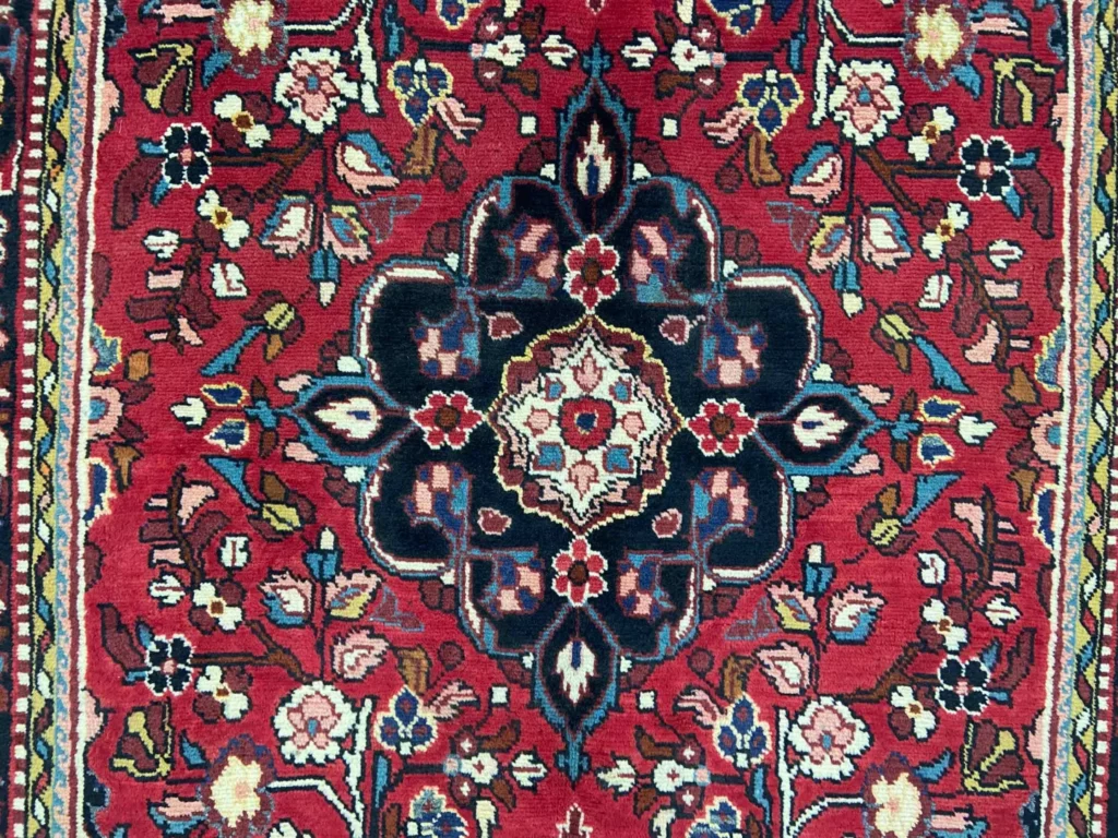 hamadan-teppich-240-x-147-cm-knotendichte-100000-350000-knoten-m-1-4 Perserteppich Hamadan 240 x 147 cm Wolle handgeknüpft