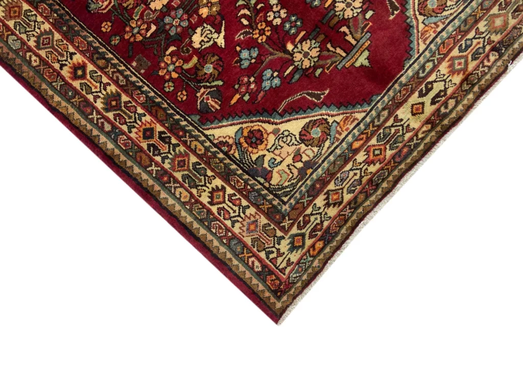 Perserteppich Hamadan 244 x 125 cm Wolle handgeknüpft