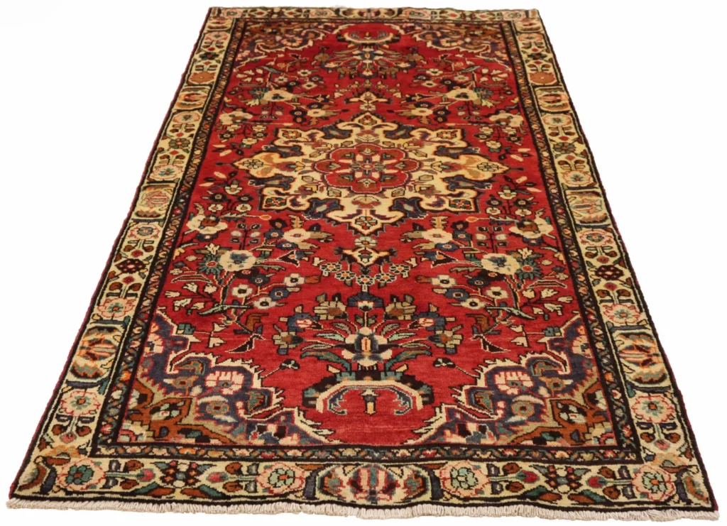 Perserteppich Hamadan 250 x 132 cm Wolle handgeknüpft