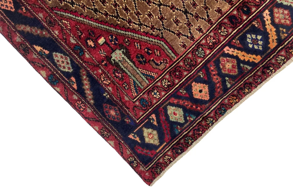 Perserteppich Hamadan 252 x 135 cm Wolle handgeknüpft