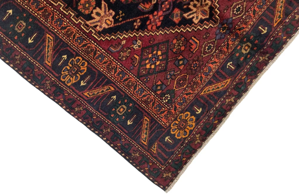 Perserteppich Hamadan 256 x 144 cm Wolle handgeknüpft