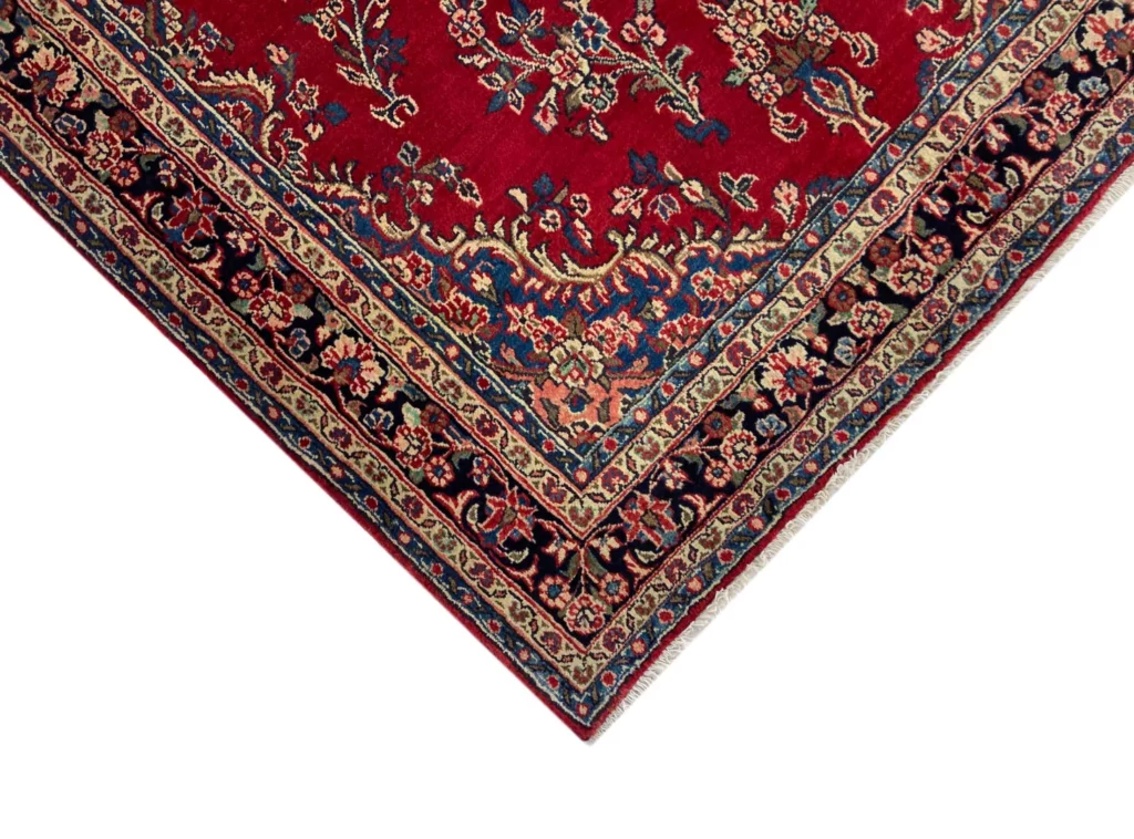 Perserteppich Hamadan 264 x 164 cm Wolle handgeknüpft