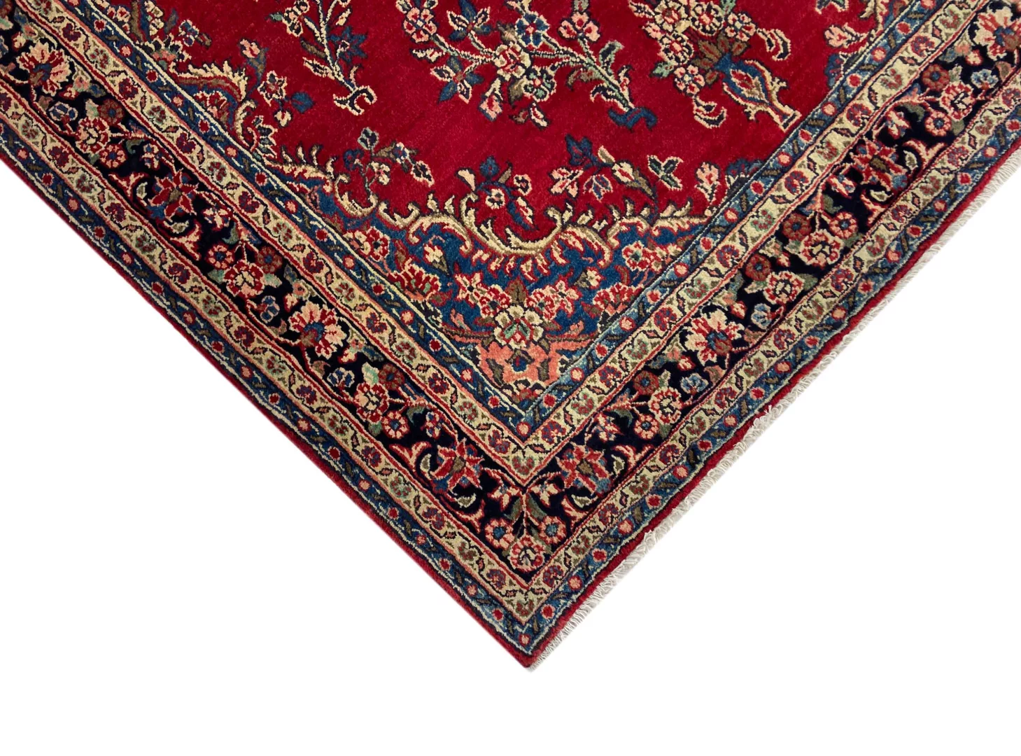 Perserteppich Hamadan 264 x 164 cm Wolle handgeknüpft