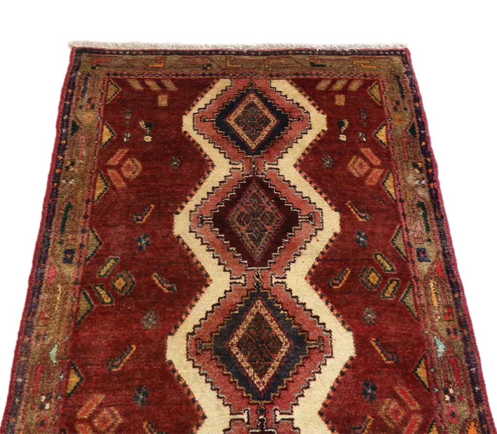 Perserteppich Hamadan 264 x 80 cm Wolle handgeknüpft