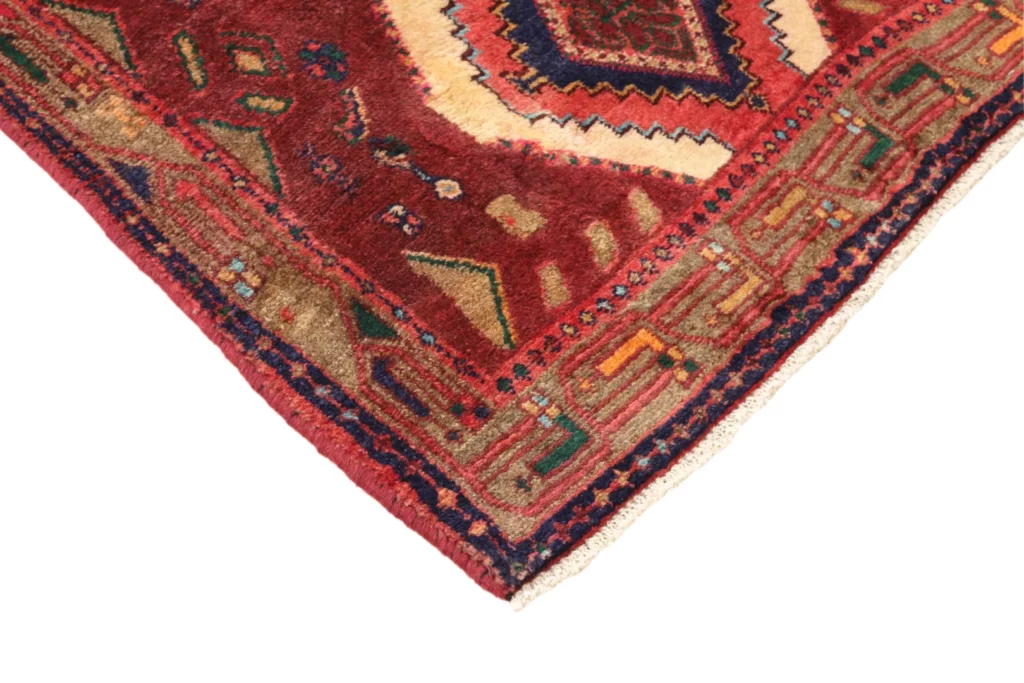 Perserteppich Hamadan 264 x 80 cm Wolle handgeknüpft