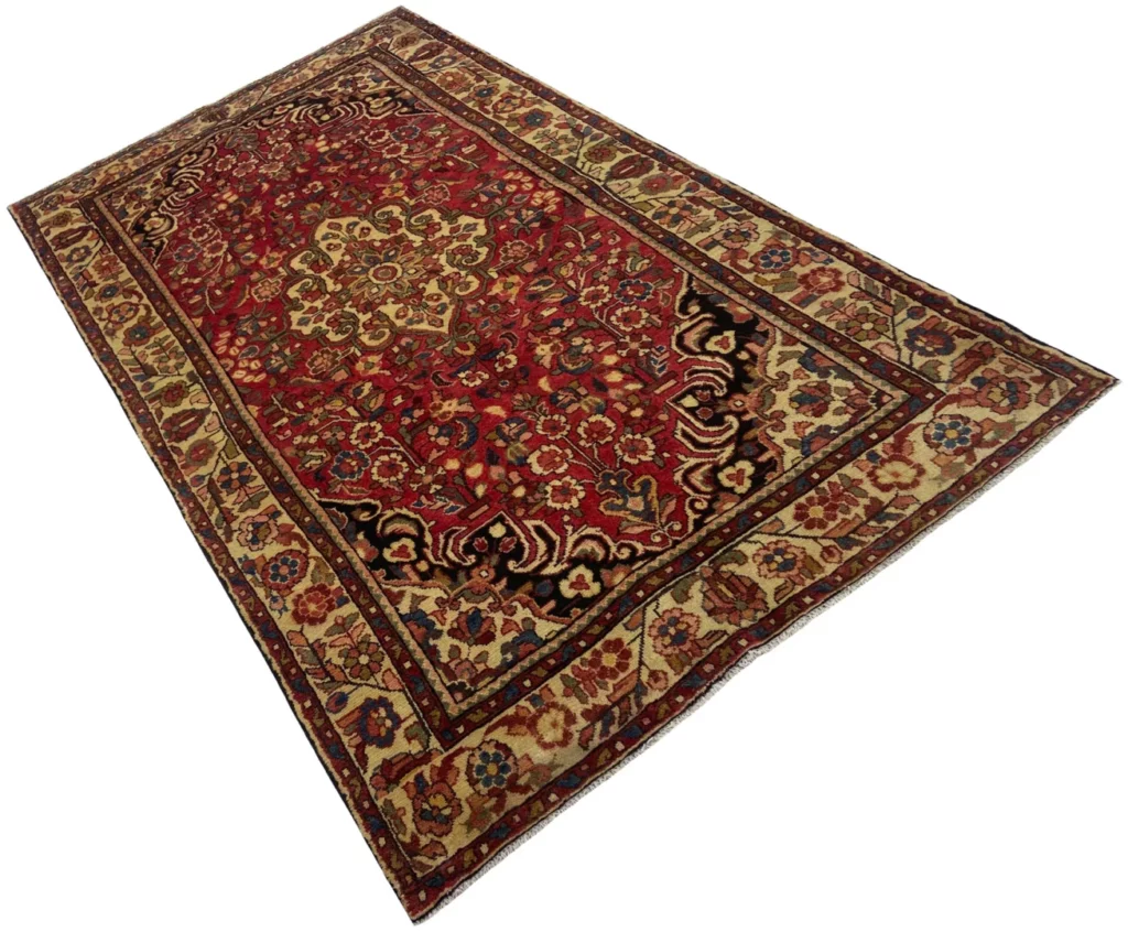 Perserteppich Hamadan 268 x 152 cm Wolle handgeknüpft