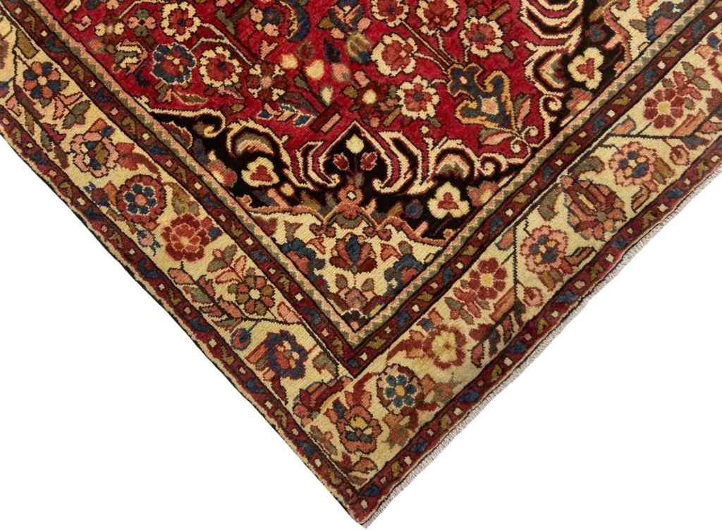 Perserteppich Hamadan 268 x 152 cm Wolle handgeknüpft