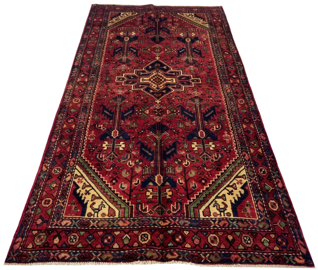 Perserteppich Hamadan 270 x 136 cm Wolle handgeknüpft