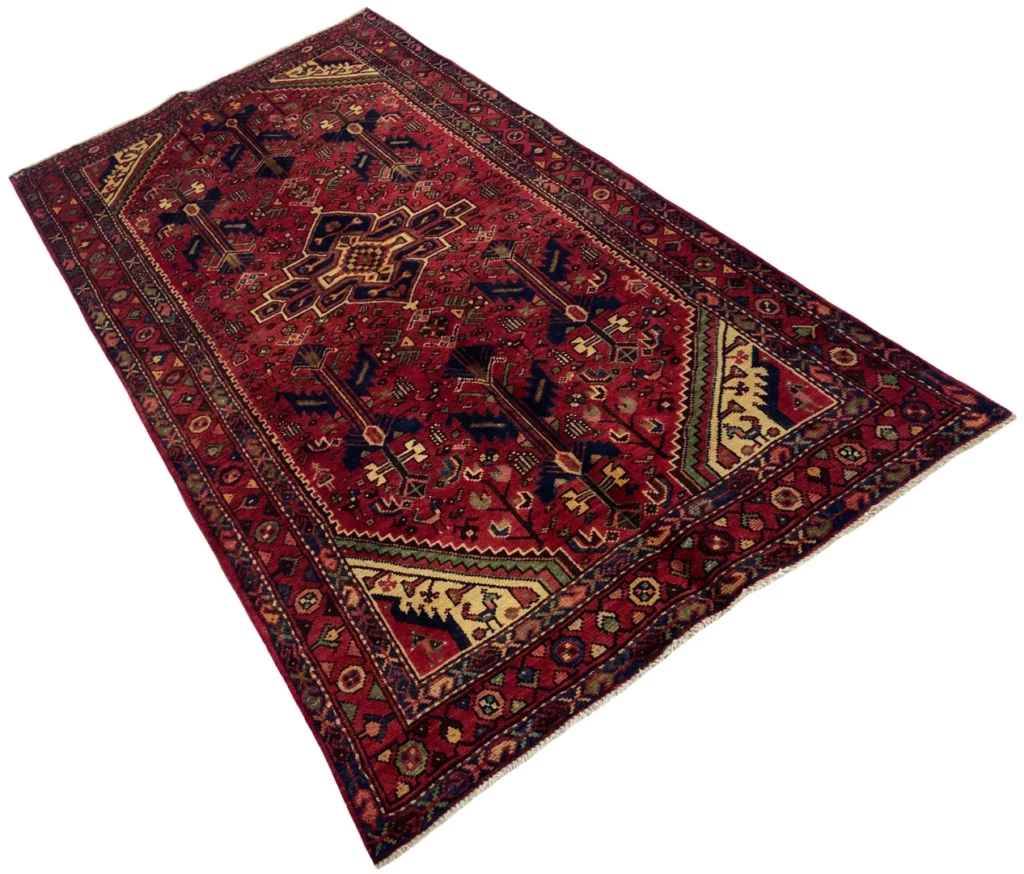 Perserteppich Hamadan 270 x 136 cm Wolle handgeknüpft