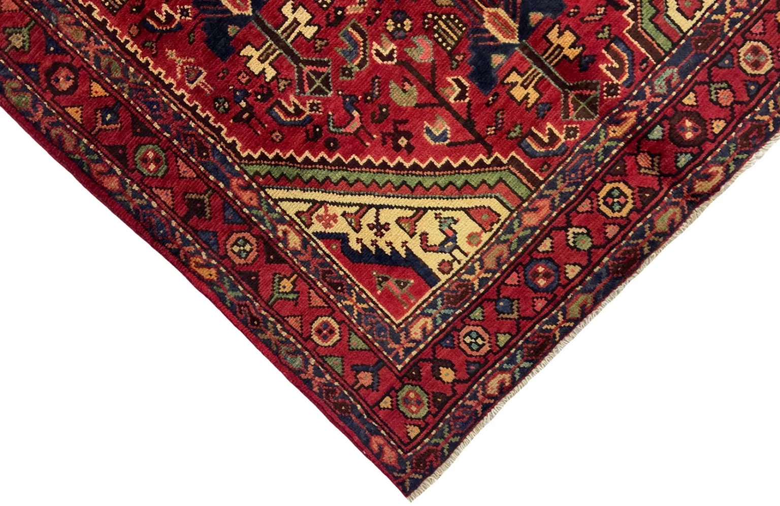 Perserteppich Hamadan 270 x 136 cm Wolle handgeknüpft