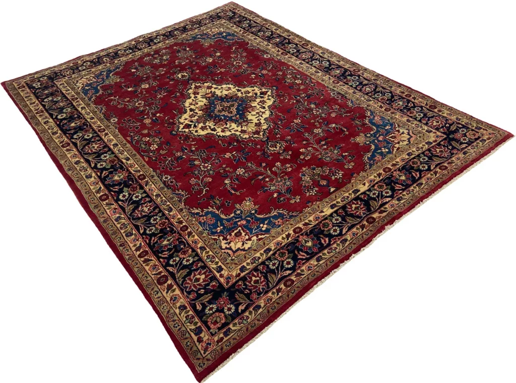 Perserteppich Hamadan 270 x 214 cm Wolle handgeknüpft