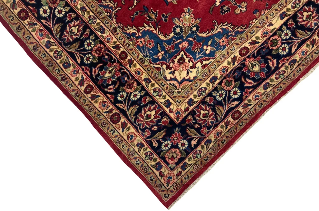 Perserteppich Hamadan 270 x 214 cm Wolle handgeknüpft