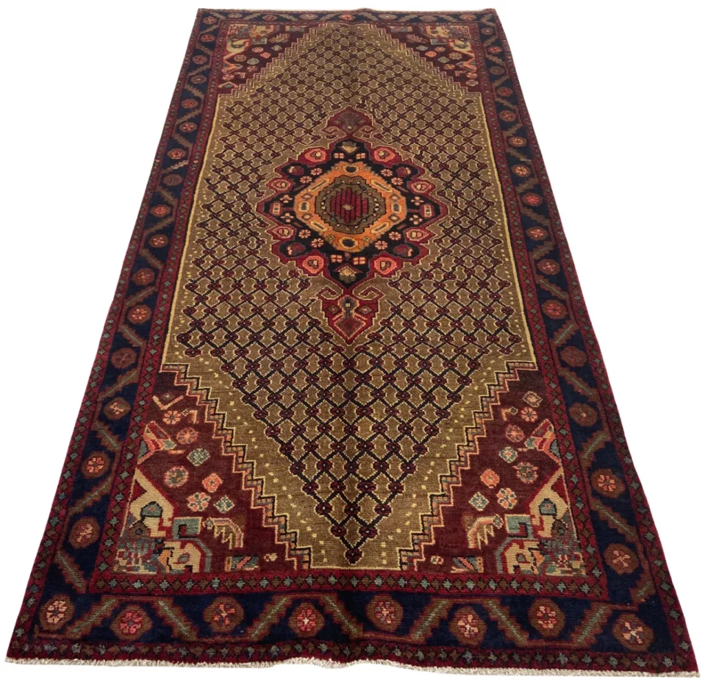 Perserteppich Hamadan 275 x 130 cm Wolle handgeknüpft