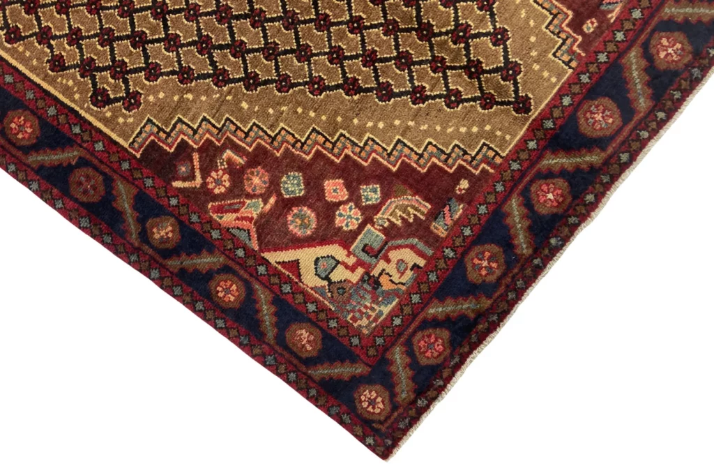 Perserteppich Hamadan 275 x 130 cm Wolle handgeknüpft