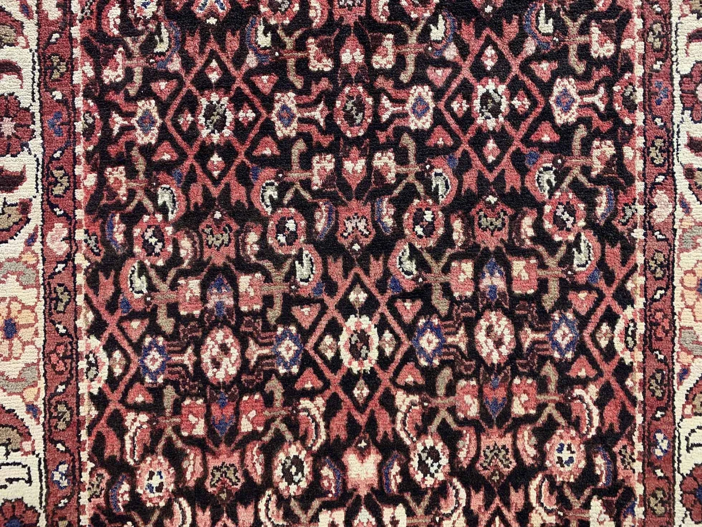 Perserteppich Hamadan 280 x 105 cm Wolle handgeknüpft