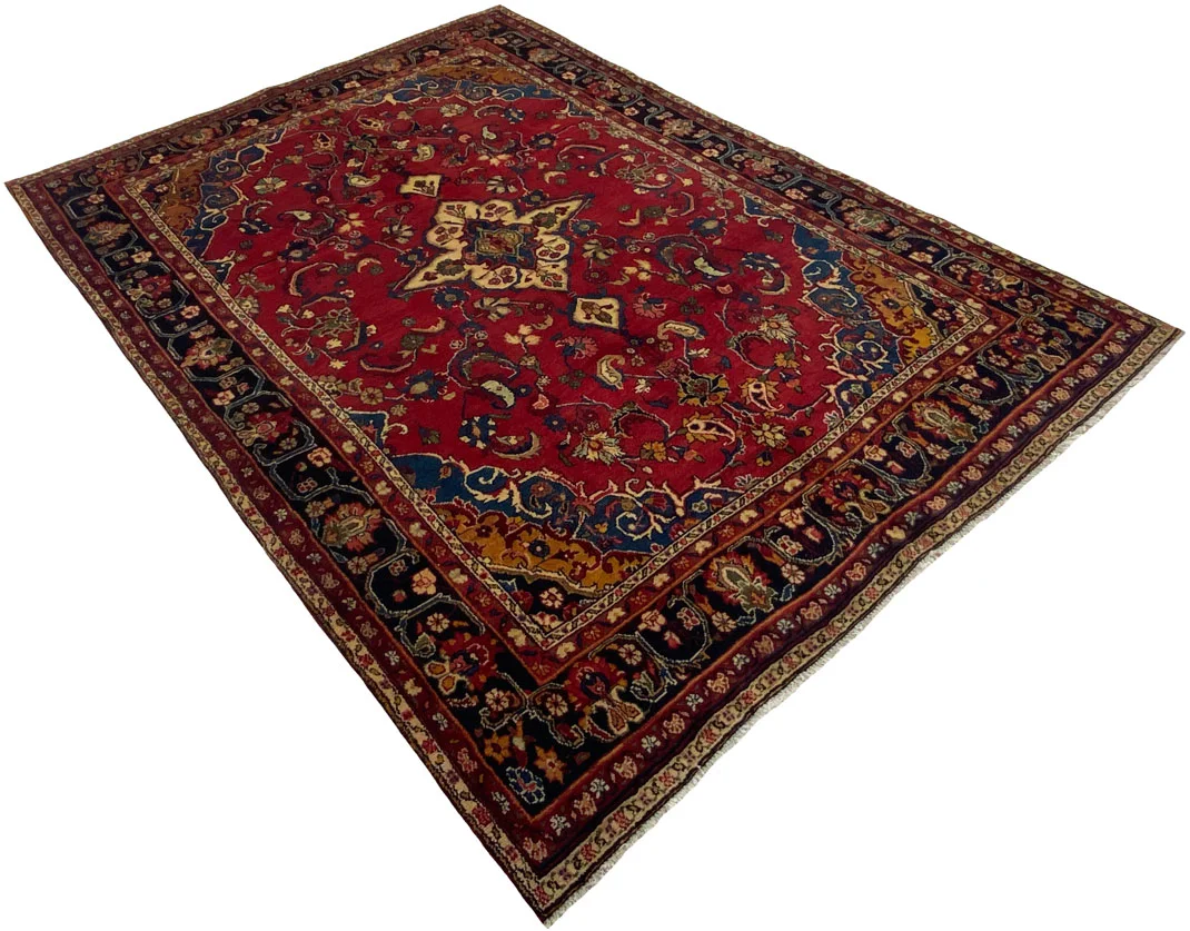 Perserteppich Hamadan 290 x 203 cm Wolle handgeknüpft