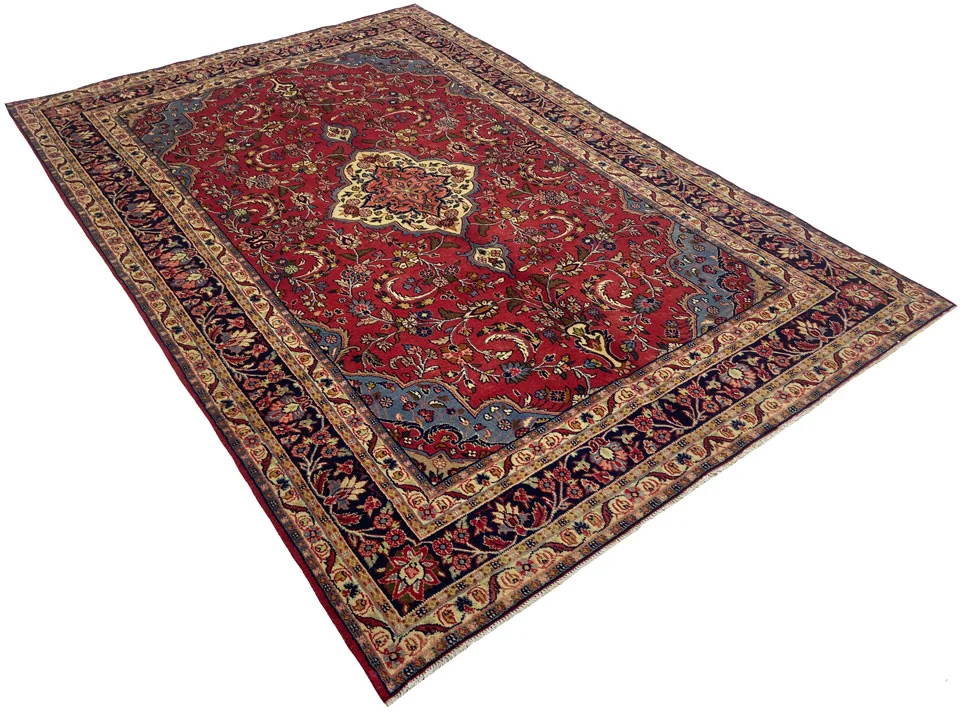 Perserteppich Hamadan 292 x 200 cm Wolle handgeknüpft
