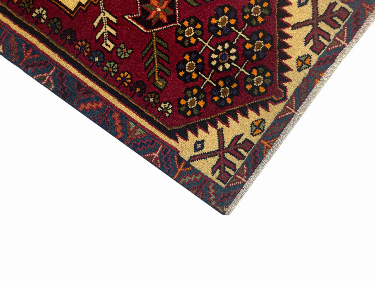Perserteppich Hamadan 293 x 72 cm Wolle handgeknüpft