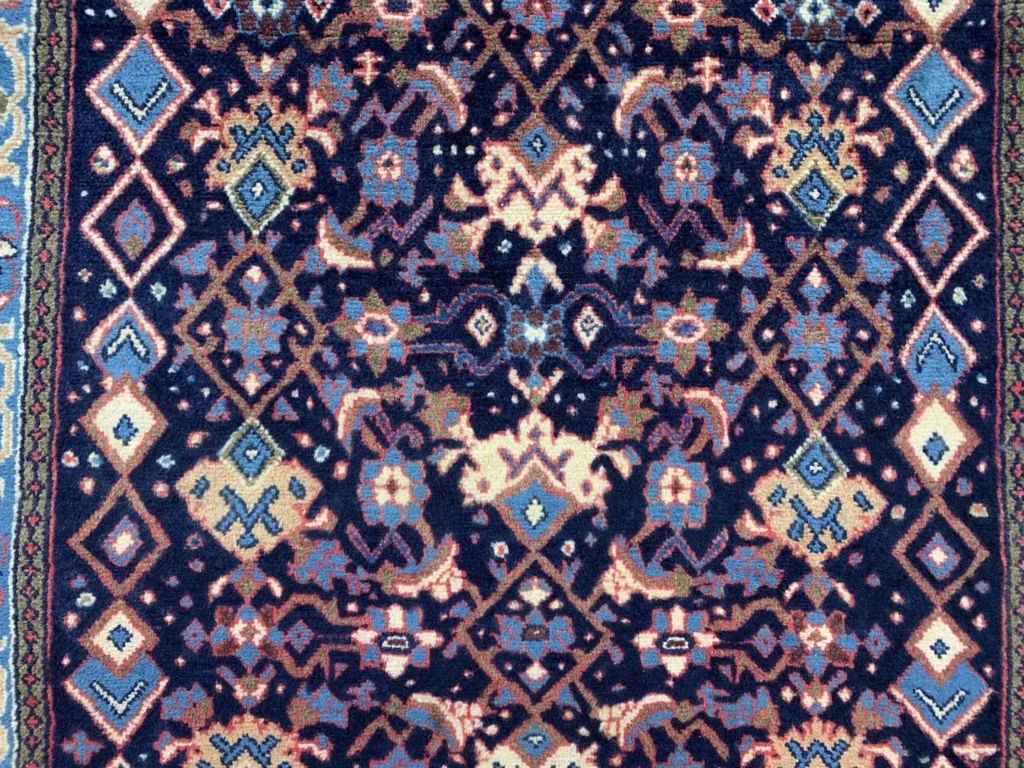 Perserteppich Hamadan 297 x 96 cm Wolle handgeknüpft