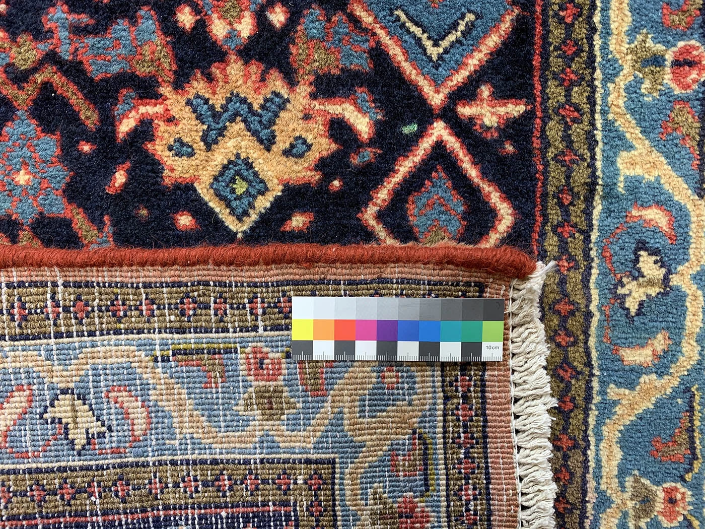 Perserteppich Hamadan 297 x 96 cm Wolle handgeknüpft