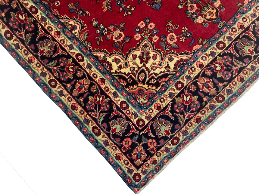 Perserteppich Hamadan 300 x 212 cm Wolle handgeknüpft
