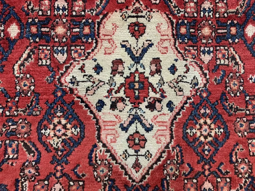 Perserteppich Hamadan 302 x 90 cm Wolle handgeknüpft