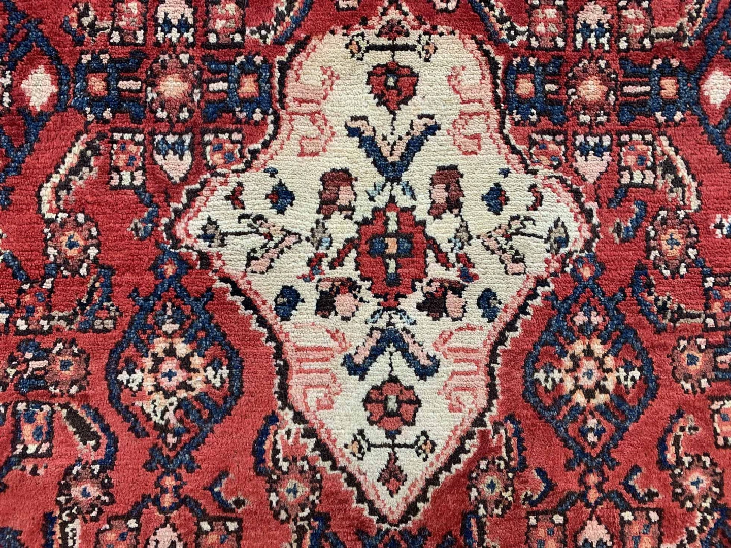 Perserteppich Hamadan 302 x 90 cm Wolle handgeknüpft