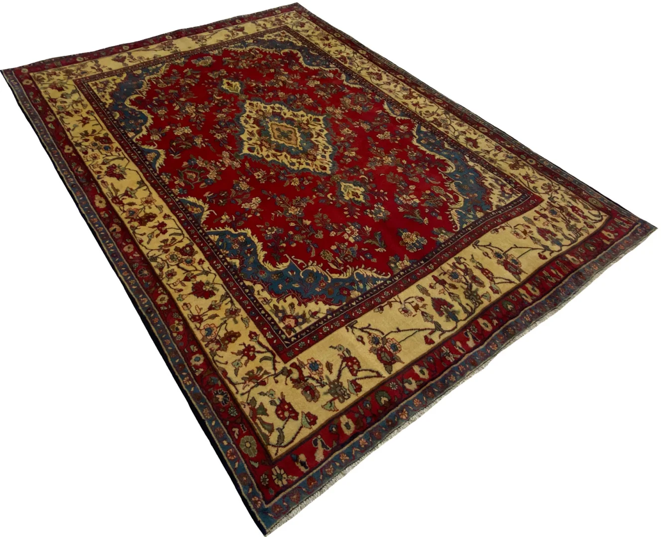 hamadan-teppich-303-x-222-cm-ca-100000-350000-knoten-m-1-2 Perserteppich Hamadan 303 x 222 cm Wolle handgeknüpft