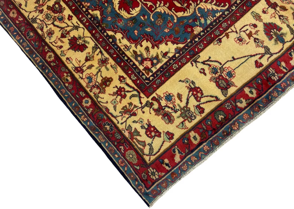 hamadan-teppich-303-x-222-cm-ca-100000-350000-knoten-m-1-3 Perserteppich Hamadan 303 x 222 cm Wolle handgeknüpft