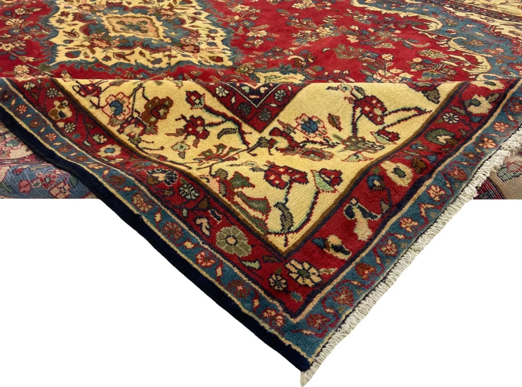 hamadan-teppich-303-x-222-cm-ca-100000-350000-knoten-m-1-4 Perserteppich Hamadan 303 x 222 cm Wolle handgeknüpft