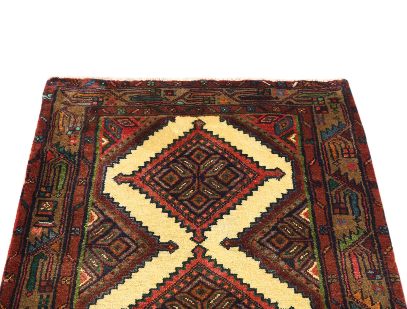 Perserteppich Hamadan 303 x 86 cm Wolle handgeknüpft