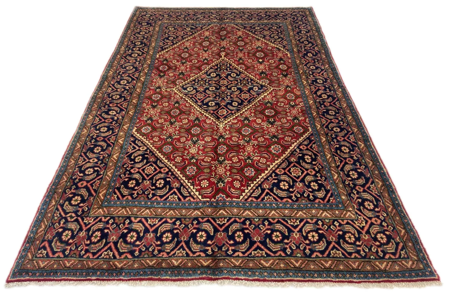 Perserteppich Hamadan 304 x 193 cm Wolle handgeknüpft