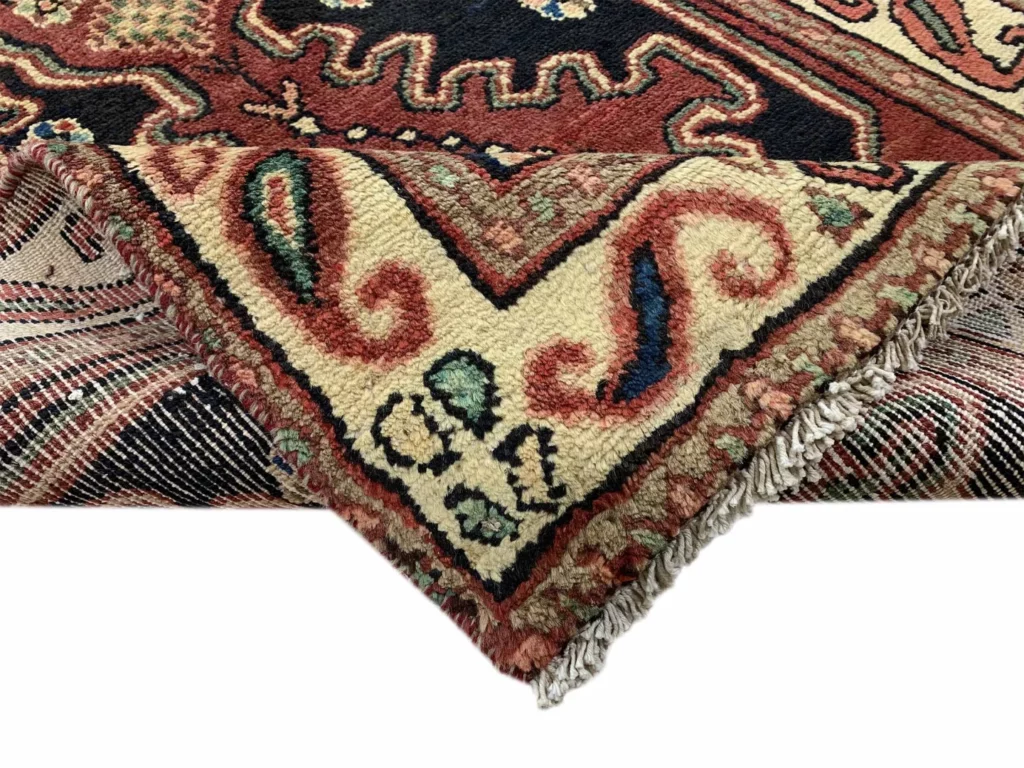 Perserteppich Hamadan 305 x 102 cm Wolle handgeknüpft