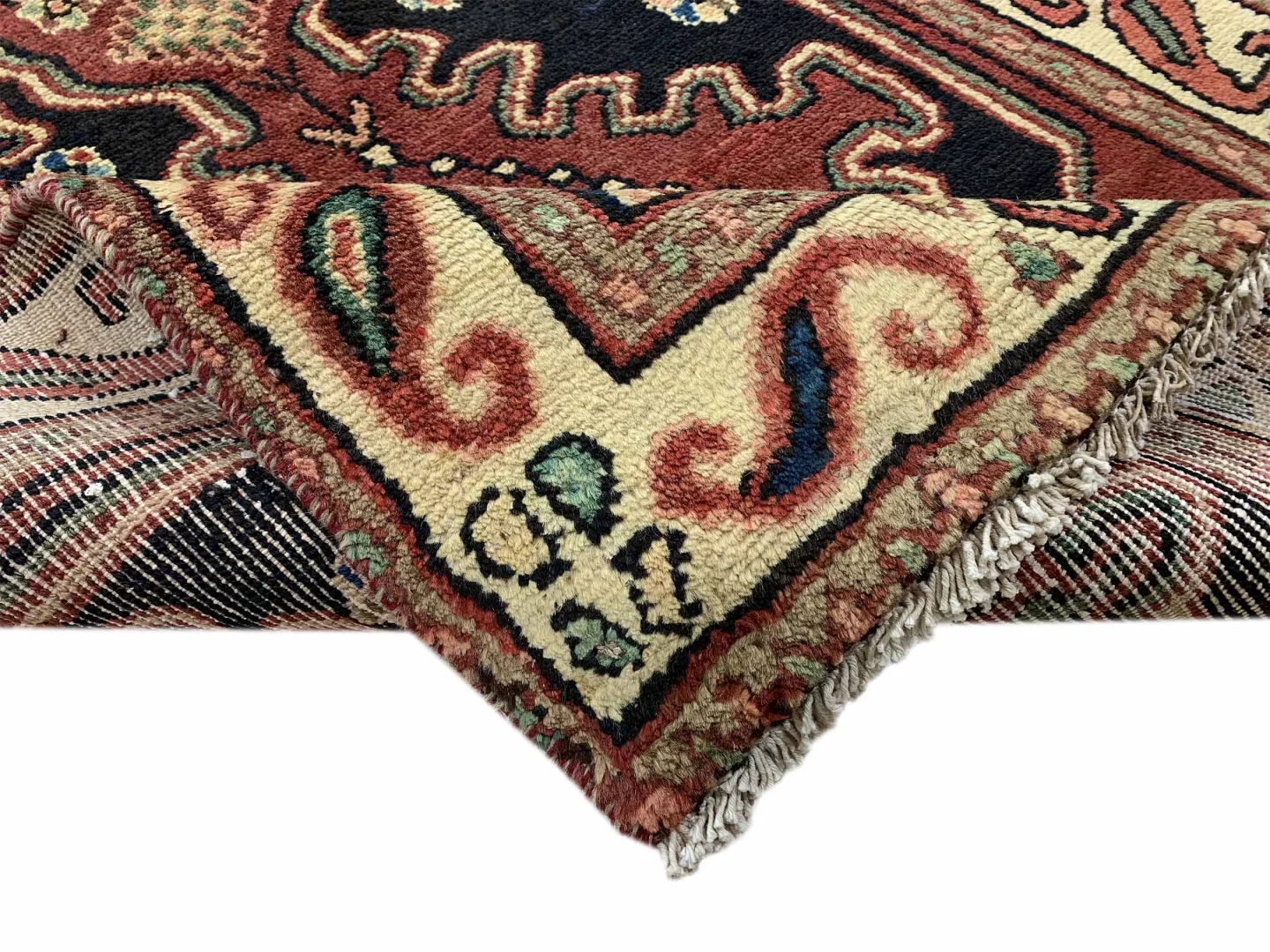 Perserteppich Hamadan 305 x 102 cm Wolle handgeknüpft