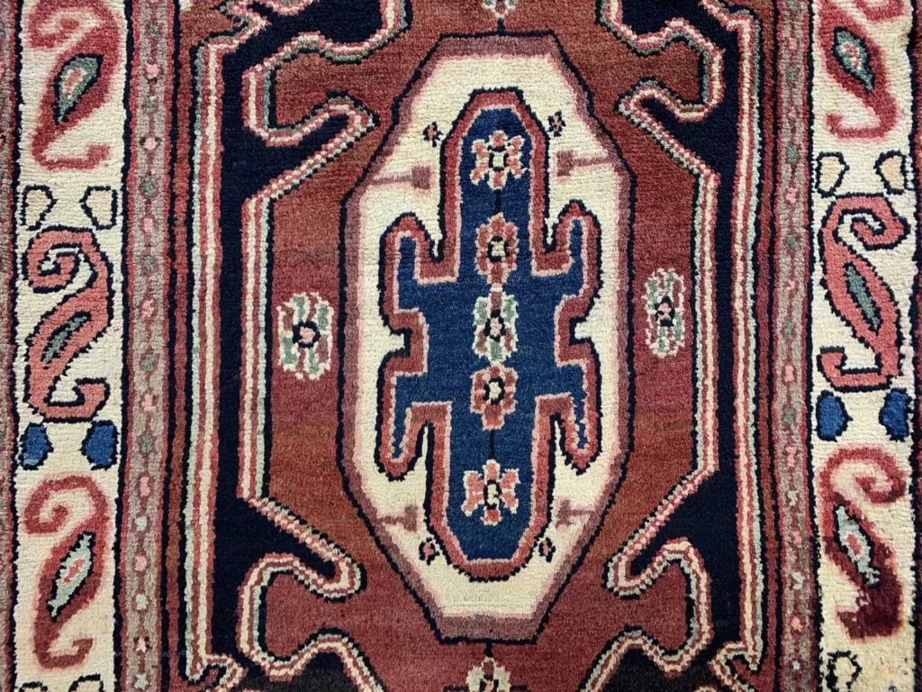 Perserteppich Hamadan 305 x 102 cm Wolle handgeknüpft