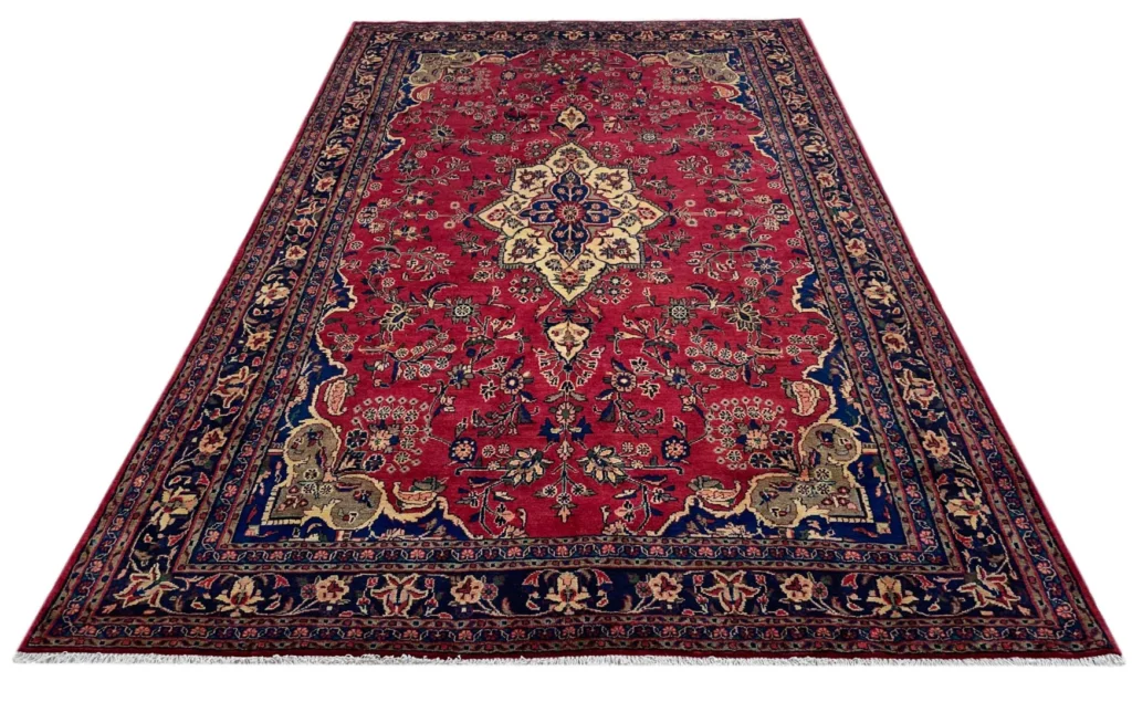Perserteppich Hamadan 320 x 206 cm Wolle handgeknüpft