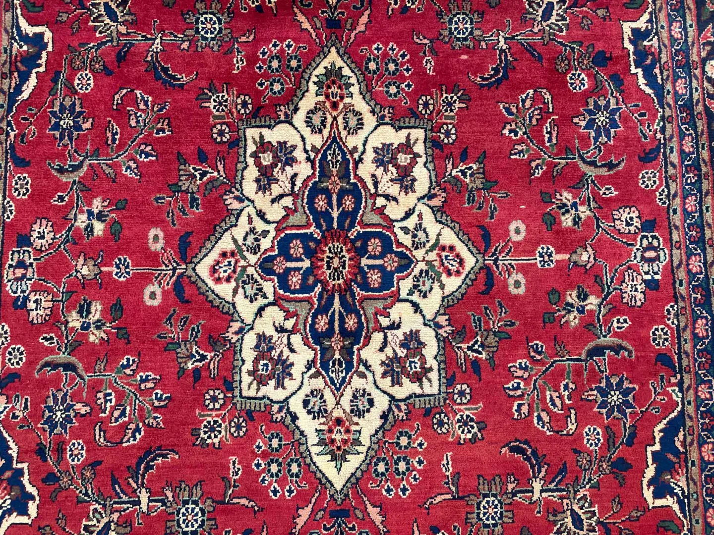 Perserteppich Hamadan 320 x 206 cm Wolle handgeknüpft