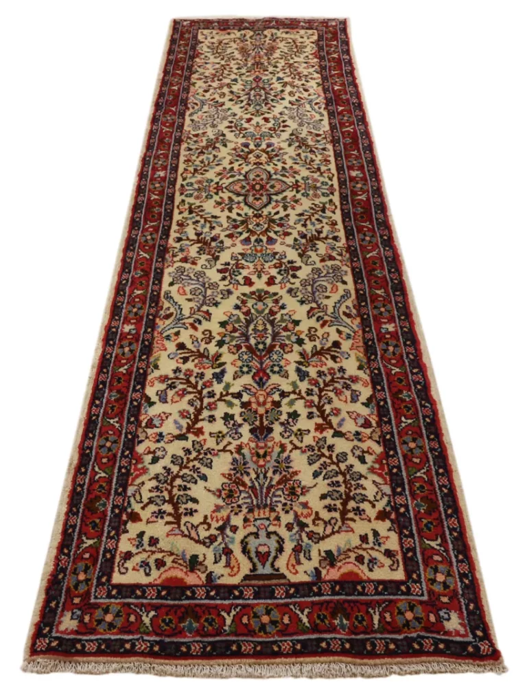 Perserteppich Hamadan 325 x 80 cm Wolle handgeknüpft