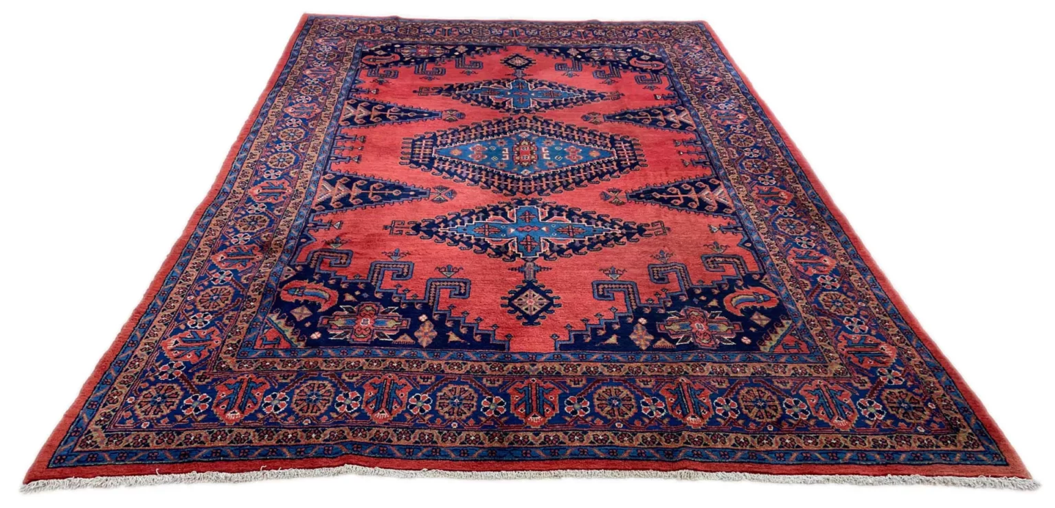 hamadan-teppich-365-x-243-cm-knotendichte-100000-350000-knoten-m-1-1 Perserteppich Hamadan 365 x 243 cm Wolle handgeknüpft
