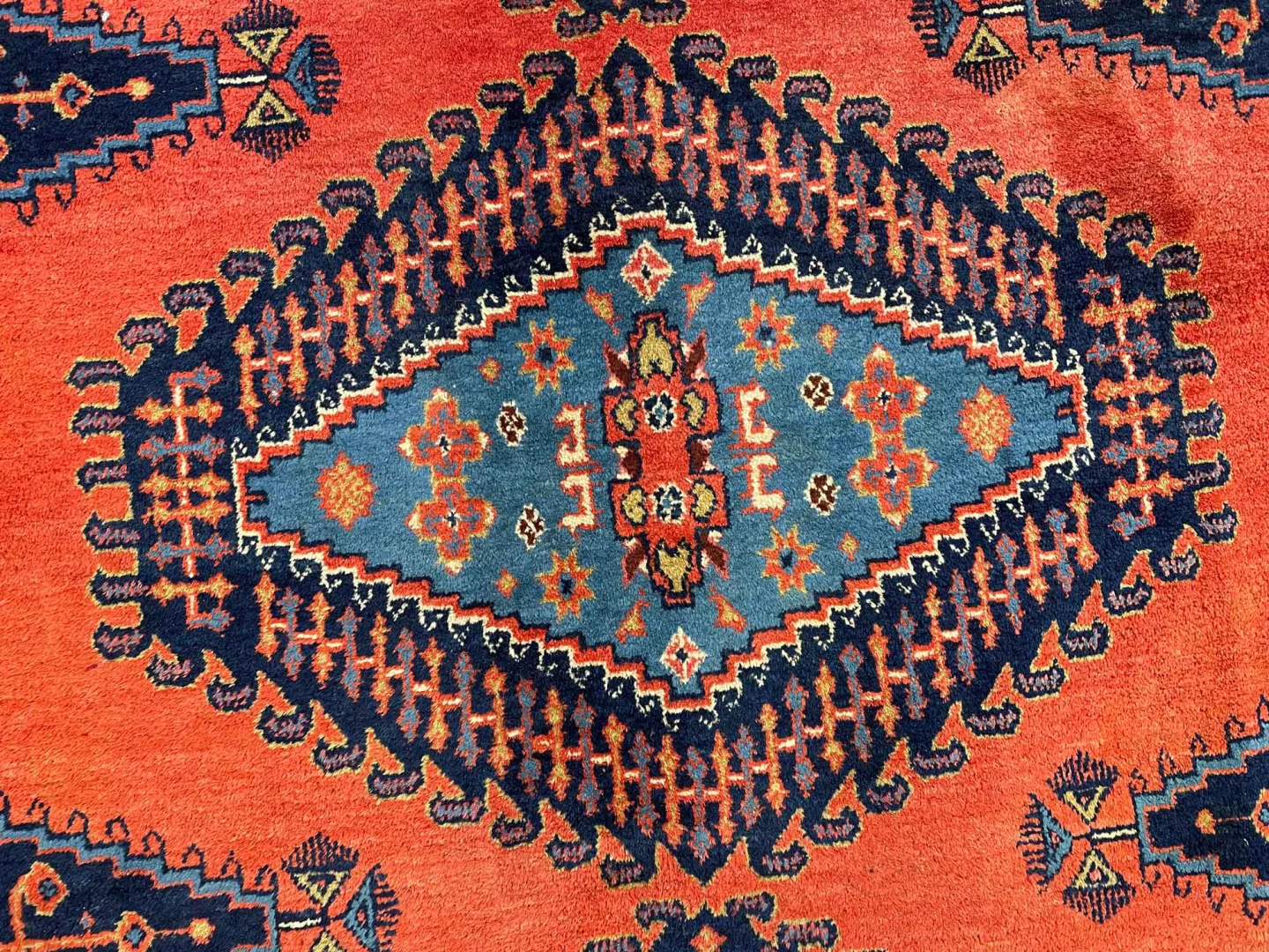 hamadan-teppich-365-x-243-cm-knotendichte-100000-350000-knoten-m-1-5 Perserteppich Hamadan 365 x 243 cm Wolle handgeknüpft