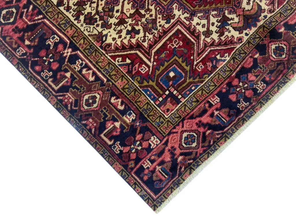 Perserteppich Heriz 277 x 195 cm Wolle handgeknüpft