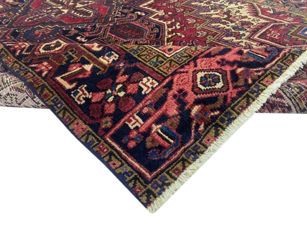 Perserteppich Heriz 277 x 195 cm Wolle handgeknüpft